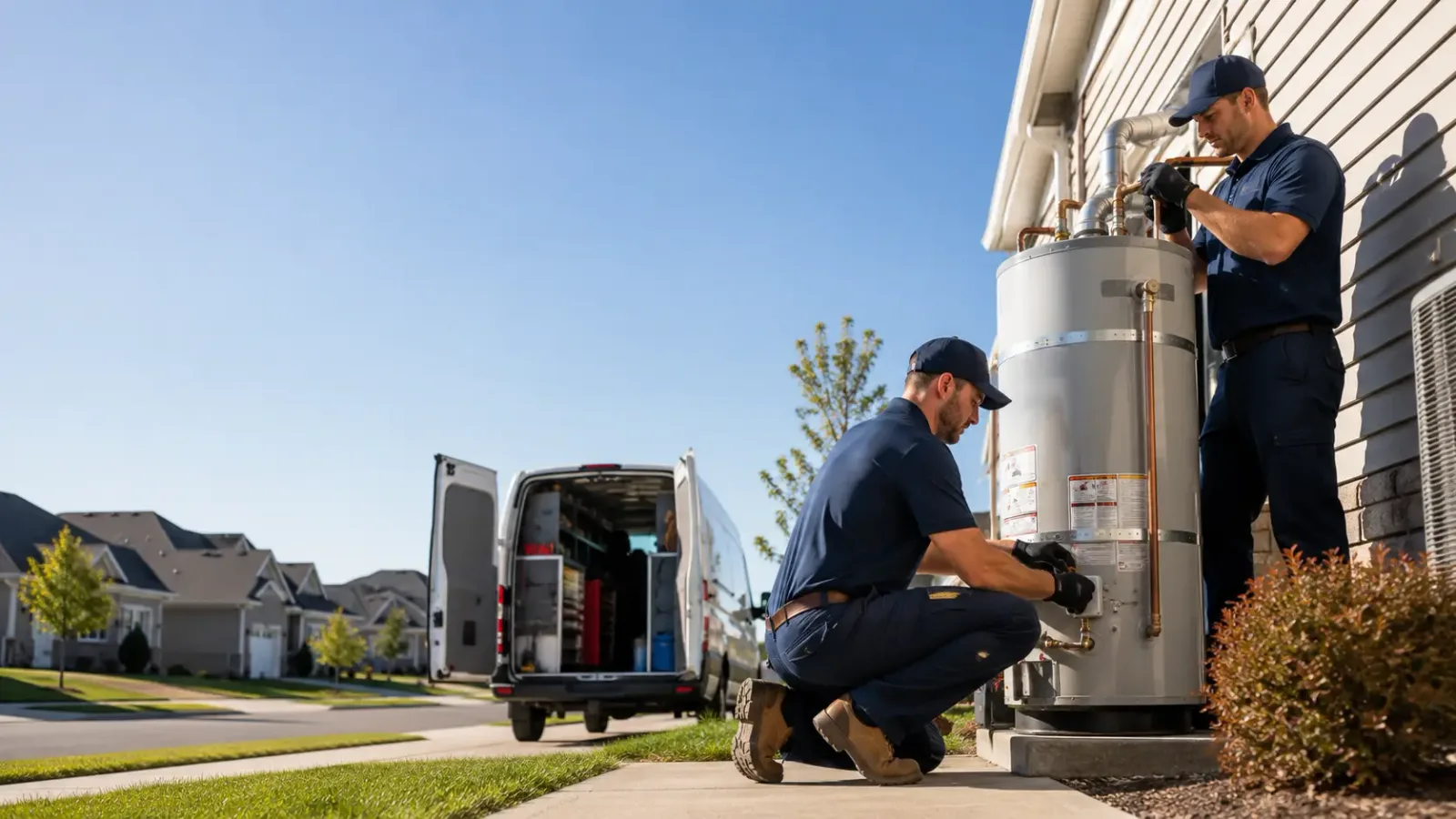 Water Heater Installation in Rock Creek, OH